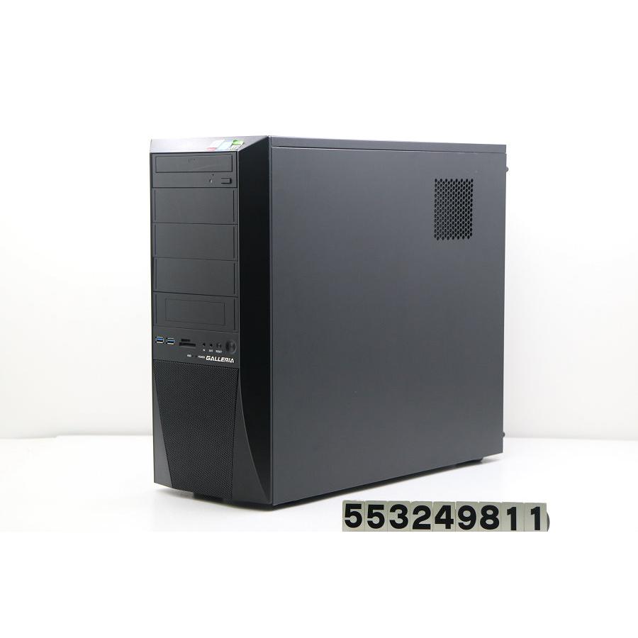 デスクトップ THIRDWAVE GALLERIA XG Core i7 9700K 3.6GHz/16GB