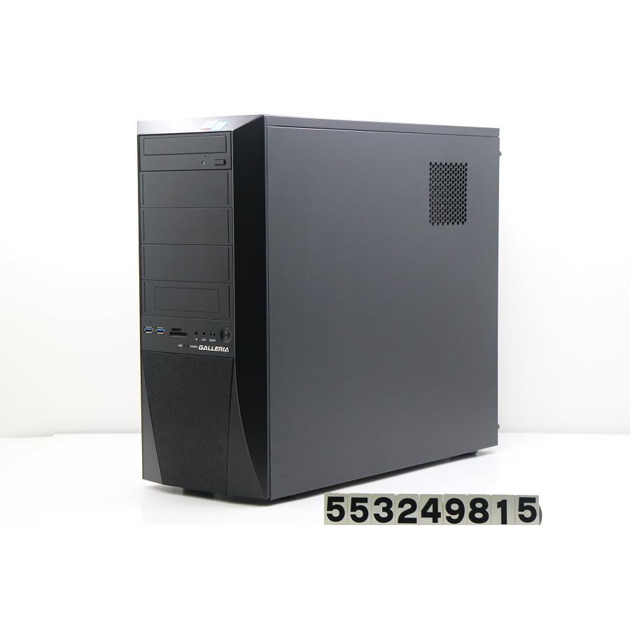 デスクトップ THIRDWAVE GALLERIA XG Core i7 9700K 3.6GHz/16GB/512GB