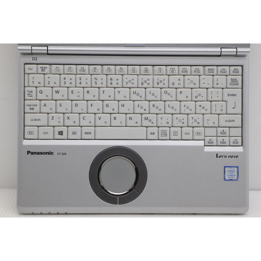 ノートパソコン Panasonic CF-SZ6BDBVS Core i5 7200U 2.5GHz/8GB 