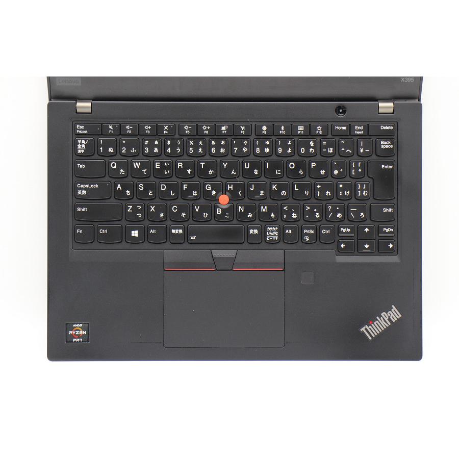 ノートパソコン Lenovo ThinkPad X395 Ryzen 5 Pro 3500U 2.1GHz/8GB/256GB(SSD)/13.3W/FHD(1920x1080) タッチパネル/Win10｜tce-direct｜02