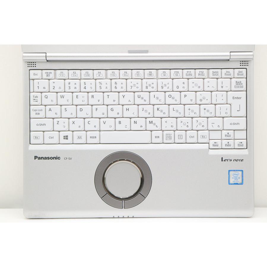 ノートパソコン Panasonic CF-SV8RDAVS Core i5 8365U 1.6GHz/8GB/256GB(SSD)/Multi/12.1W/WUXGA(1920x1200)/Win11｜tce-direct｜02