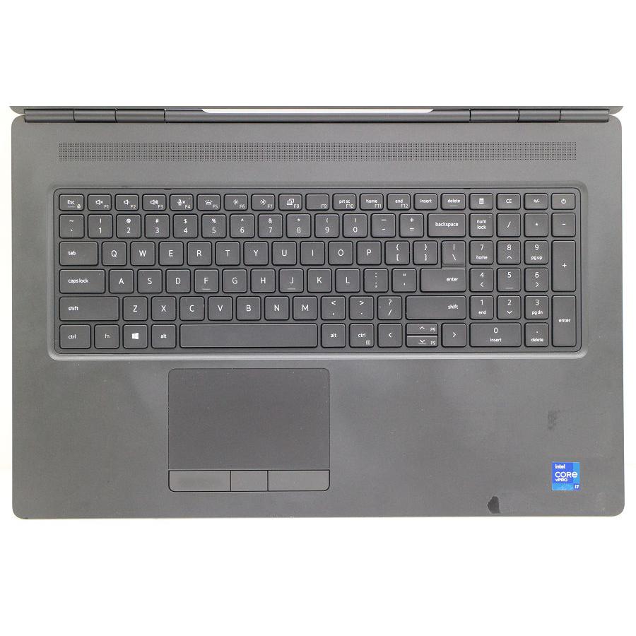 ノートパソコン DELL Precision 7760 Core i7 11850H 2.5GHz/64GB/2TB