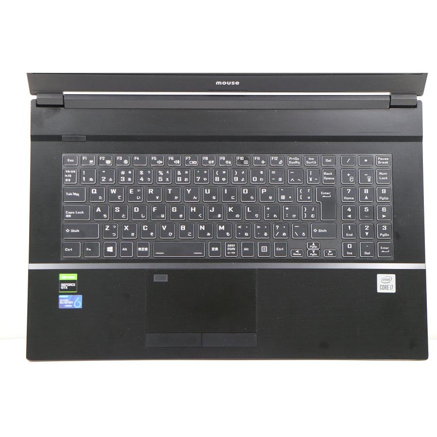 ノートパソコン mouse K7 Core i7 10750H 2.6GHz/16GB/512GB+1TB