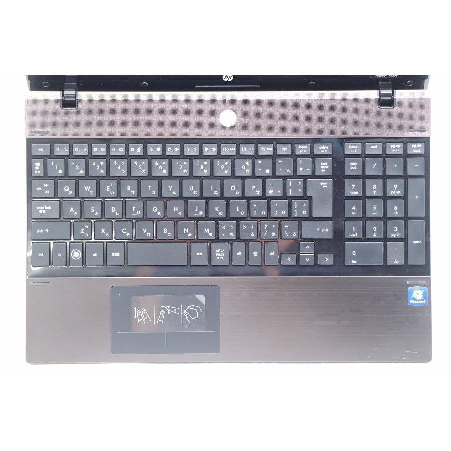 ノートパソコン hp ProBook 4525s AMD V140 2.3GHz/2GB/250GB/DVD/15.6