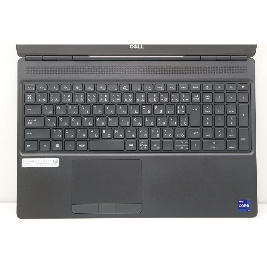 ノートパソコン DELL Precision 7560 Core i9 11950H 2.6GHz/32GB