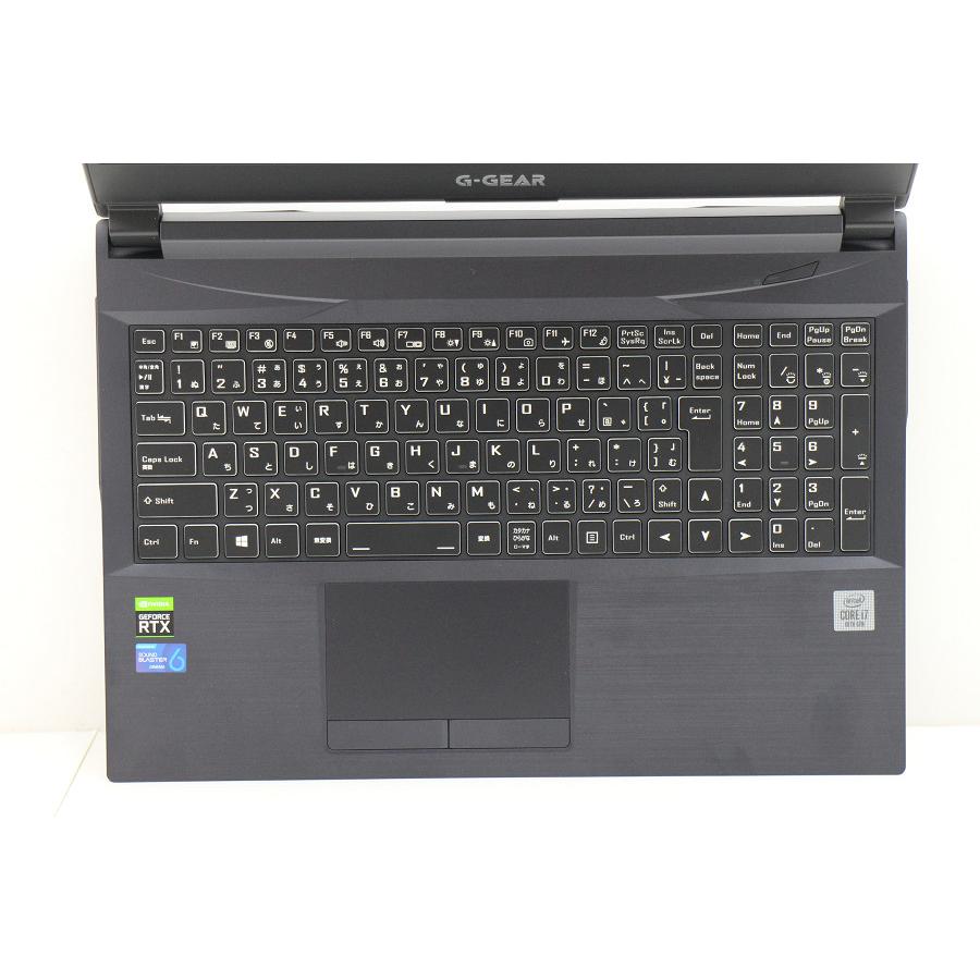 ノートパソコン G-GEAR N1574K Core i7 10750H 2.6GHz/16GB/500GB(SSD 
