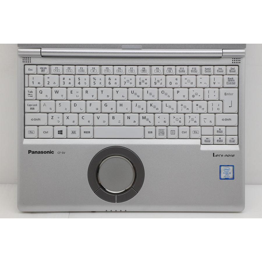 ノートパソコン Panasonic CF-SV7RFCVS Core i5 8350U 1.7GHz/8GB
