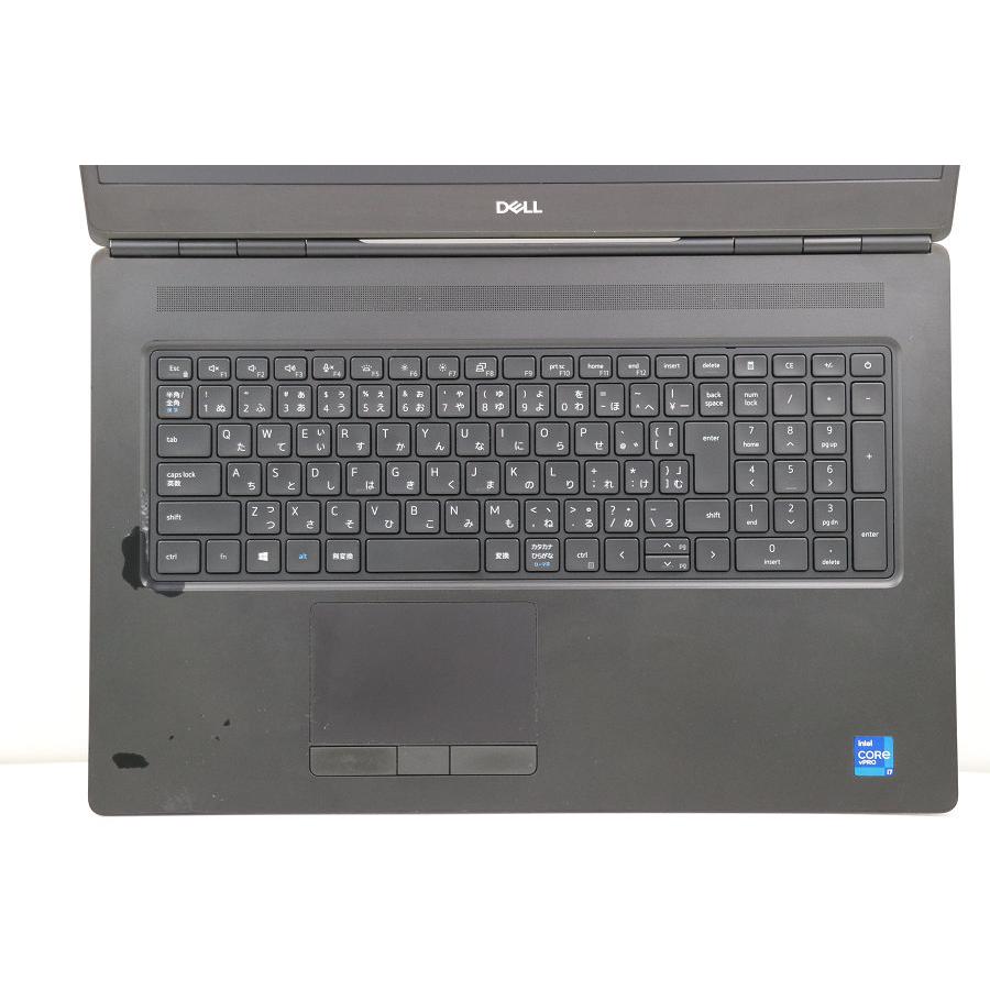 ノートパソコン DELL Precision 7760 Core i7 11850H 2.5GHz/32GB