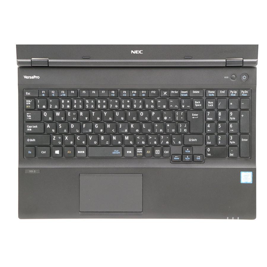 ➁-L03 NEC VKM17D-4ノートパソコン 1点 AC付き ノートパソコン NEC PC-VKT16XZG3 Core i5 8250U 1.6GHz/8GB/256GB(SSD