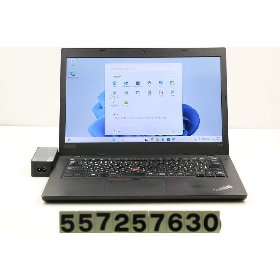 ノートパソコン Lenovo ThinkPad L480 Core i5 8250U 1.6GHz/8GB/512GB
