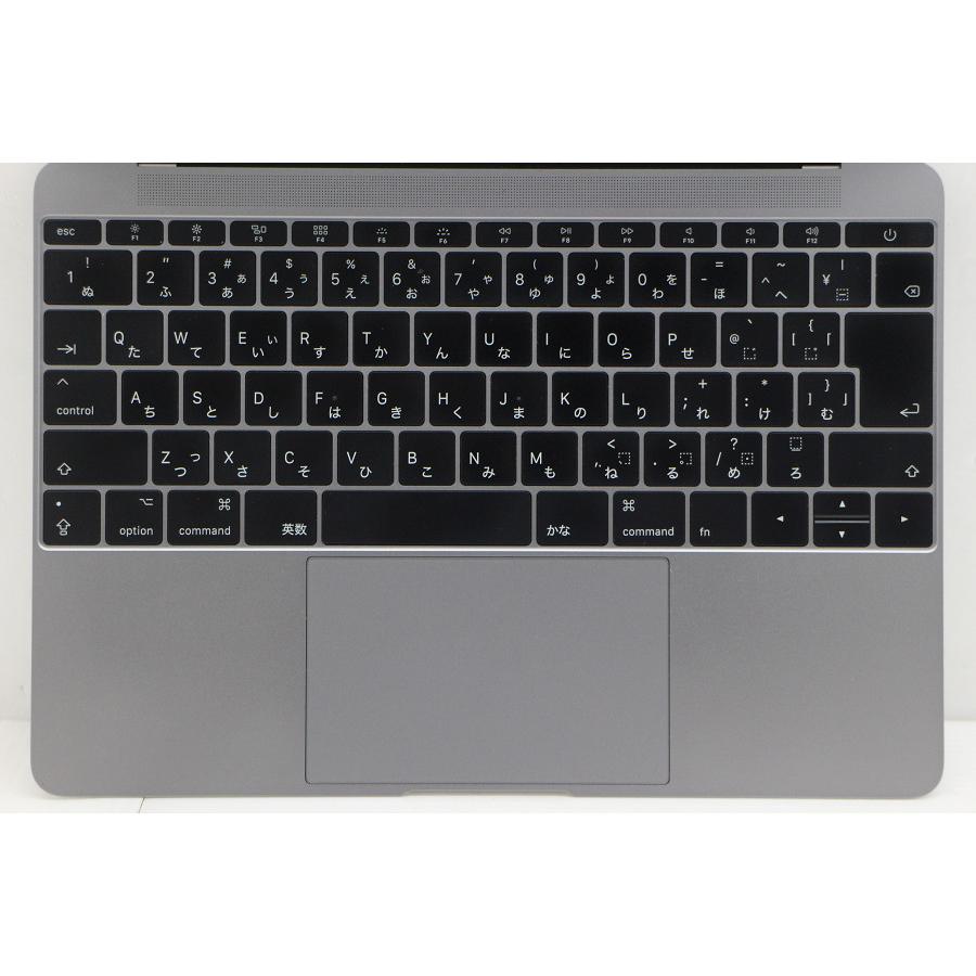 MacBook Retina 2017年最終モデル A1534 256GB ノートパソコン Apple MacBook Retina 12in 2017 A1534 スペースグレイ