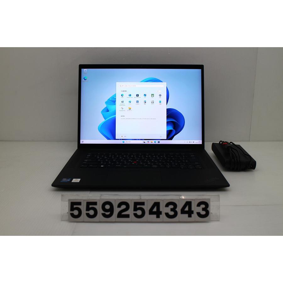 ノートパソコン Lenovo ThinkPad P1 Gen4 Xeon W-11855M 3.2GHz/32GB