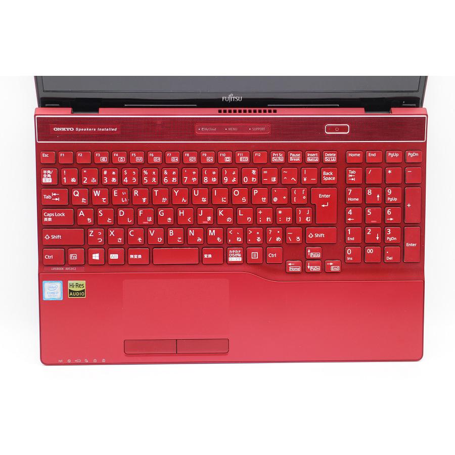 ノートパソコン 富士通 LIFEBOOK AH53/C2 Core i7 8550U 1.8GHz