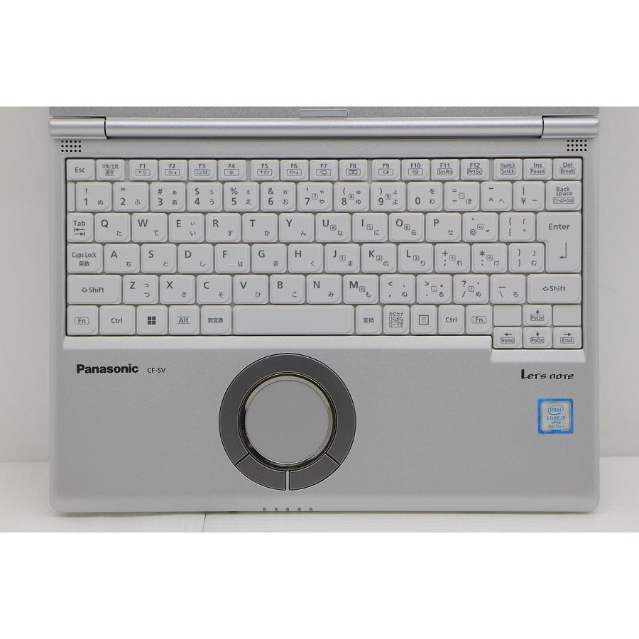 ノートパソコン Panasonic CF-SV7UFKVS Core i7 8650U 1.9GHz/16GB