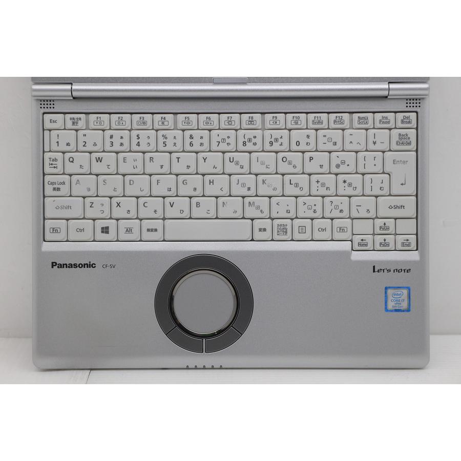 ノートパソコン Panasonic CF-SV7UFKVS Core i7 8650U 1.9GHz/16GB