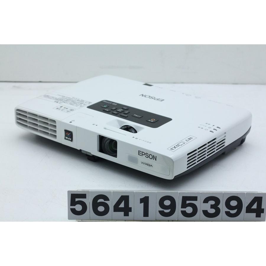 【動作確認済】 美品 EPSON プロジェクター EB-1771W 白 ホワイト EPSON LCDPRROJECTOR EB-1771W 動作確認済 FAN異音 リモコン欠品 : TCE