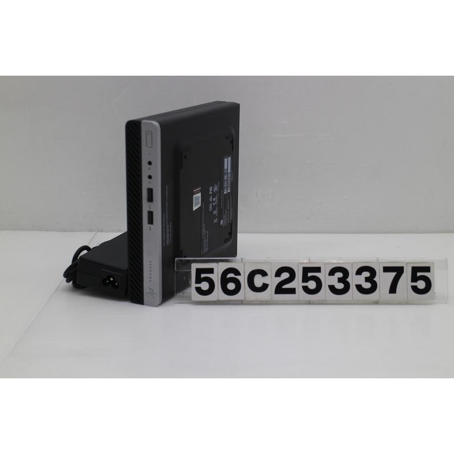 デスクトップ hp ProDesk 400 G4 DM Core i5 8500T 2.1GHz/16GB/256GB