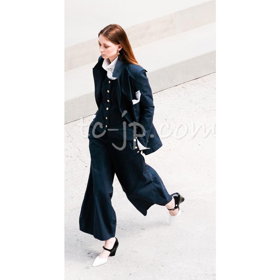 CHANEL シャネル ジャケット ダーク・ネイビー・オリーブ CHANEL シャネル ジャケット ダーク・ネイビー・オリーブ