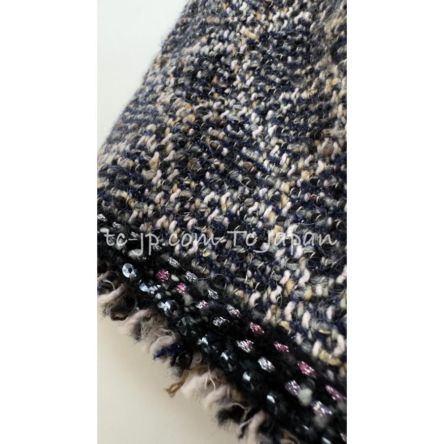 CHANEL（シャネル） ジャケット スーツ ブラック マルチ ウール