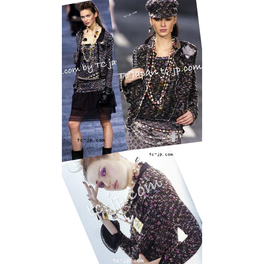 CHANEL（シャネル） ジャケット スーツ ブラック マルチ ウール
