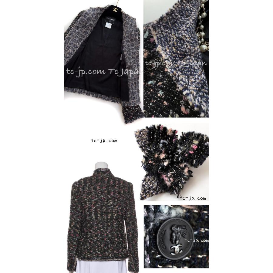 CHANEL（シャネル） ジャケット スーツ ブラック マルチ ウール