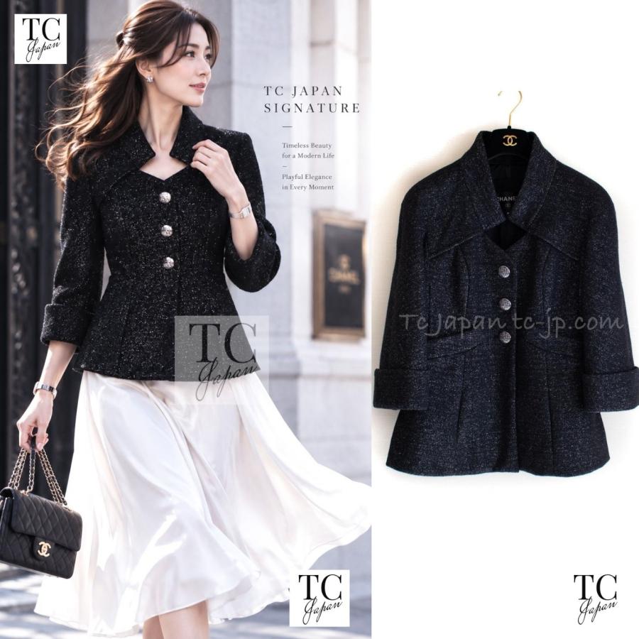 CHANEL（シャネル） ジャケット コート CHANEL 54万 ブラック 