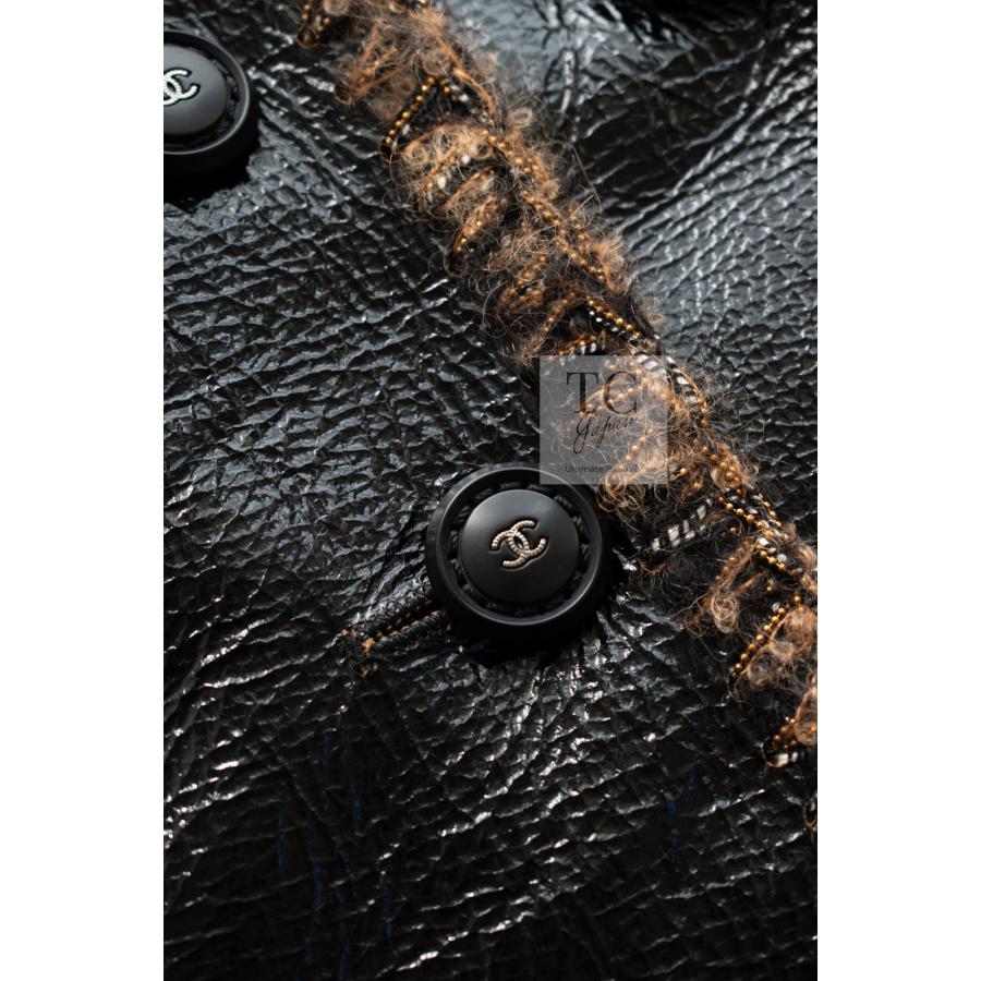 CHANEL（シャネル） レザー ジャケット CHANEL 111万 ブラック ラム