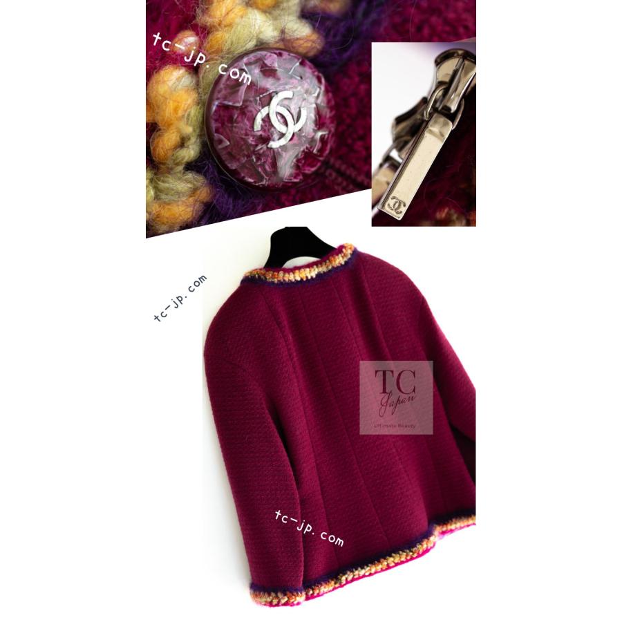 CHANEL（シャネル） ジャケット CHANEL 95万 ワイン マゼンタ プラム
