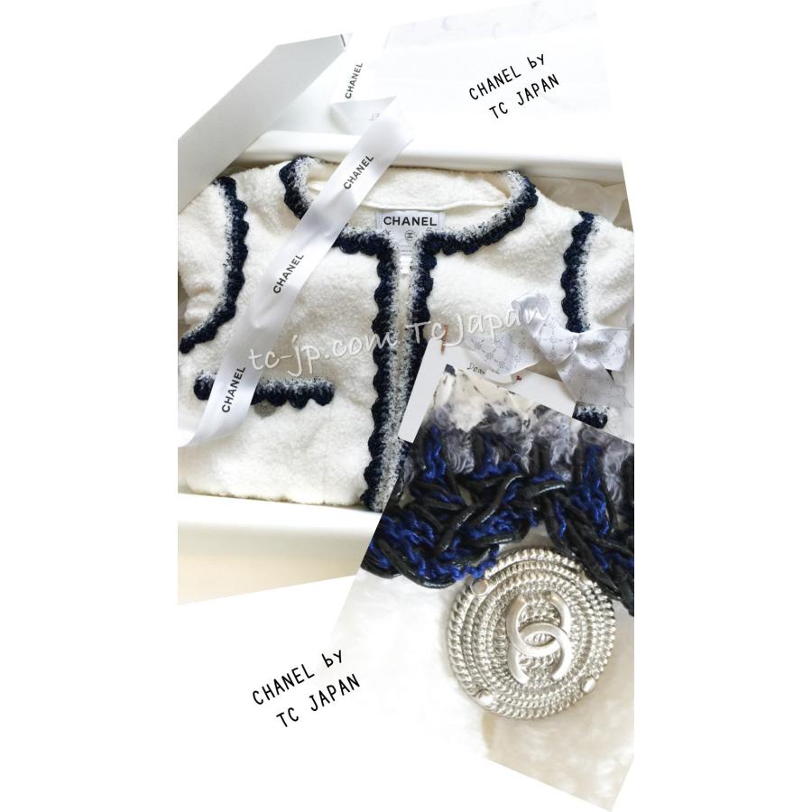 CHANEL シャネル ジャケット ふんわり 柔らか ホワイト 白 CHANEL シャネル ジャケット ふんわり 柔らか ホワイト 白