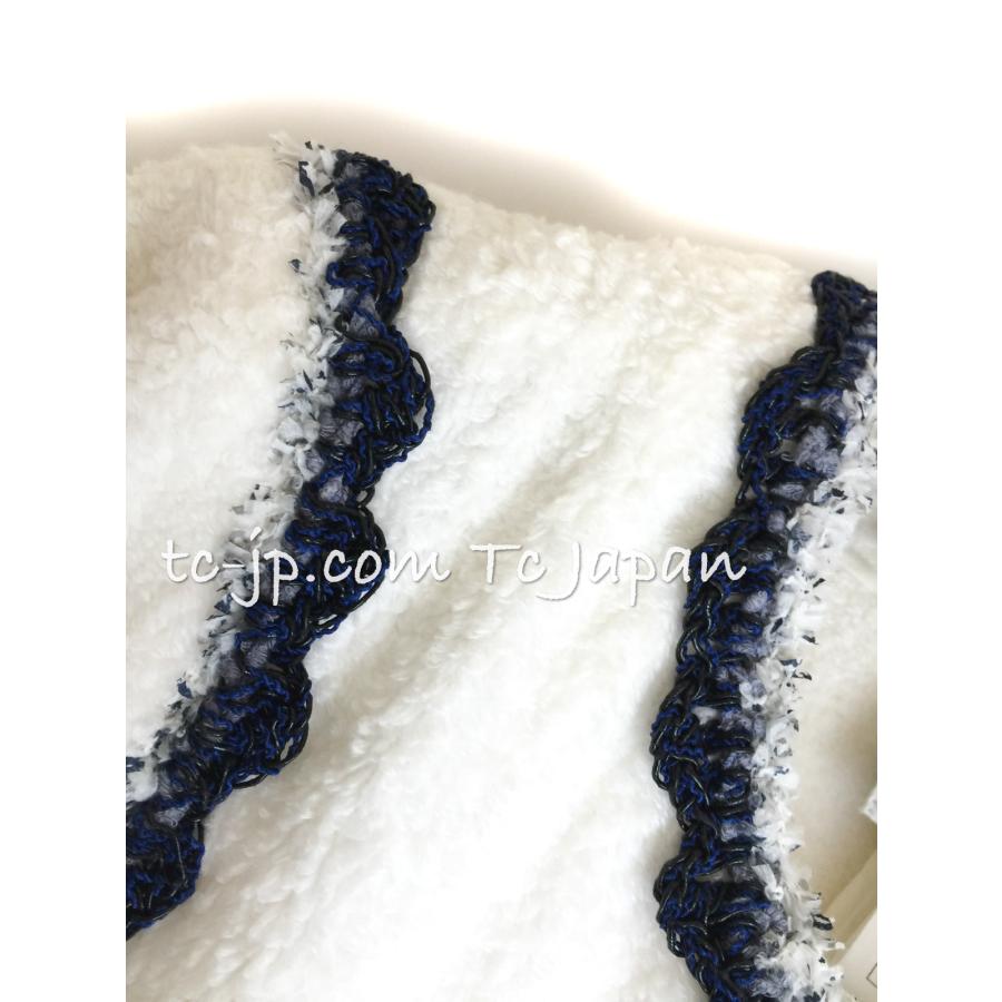 CHANEL シャネル ジャケット ふんわり 柔らか ホワイト 白 CHANEL シャネル ジャケット ふんわり 柔らか ホワイト 白
