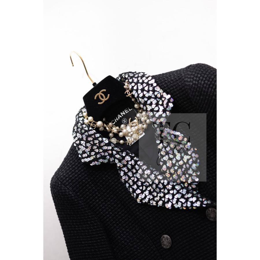 CHANEL（シャネル） ジャケット CHANEL 100万 ブラック シルク ウール
