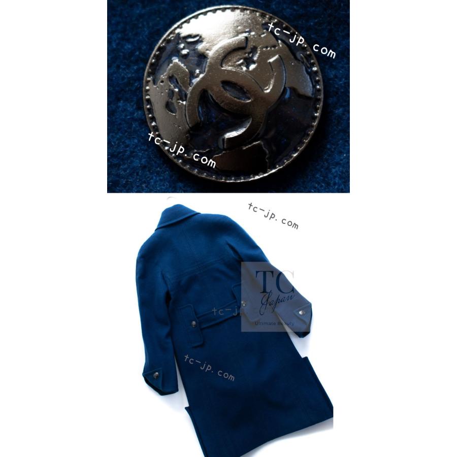 シャネル CHANEL 元値109万 ダブル ウール100% コート貴重 シャネル CHANEL 元値109万 ダブル ウール100% コート貴重