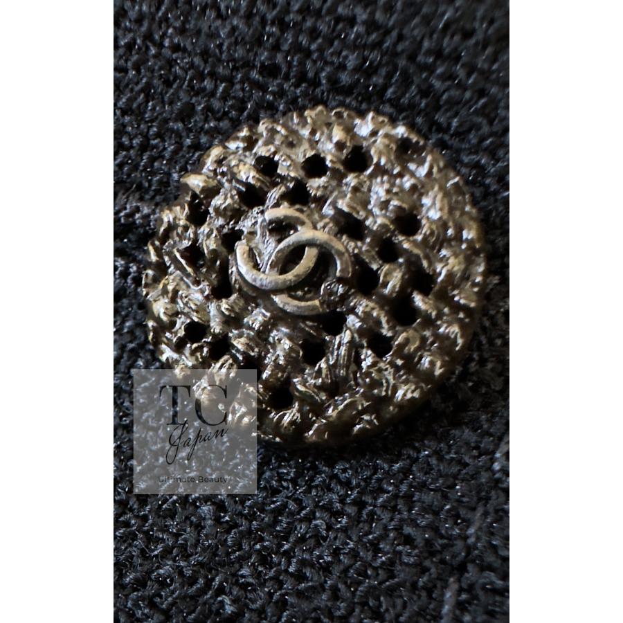 CHANEL（シャネル） ブルゾン ジャケット ブラック CC ロゴ ライダース
