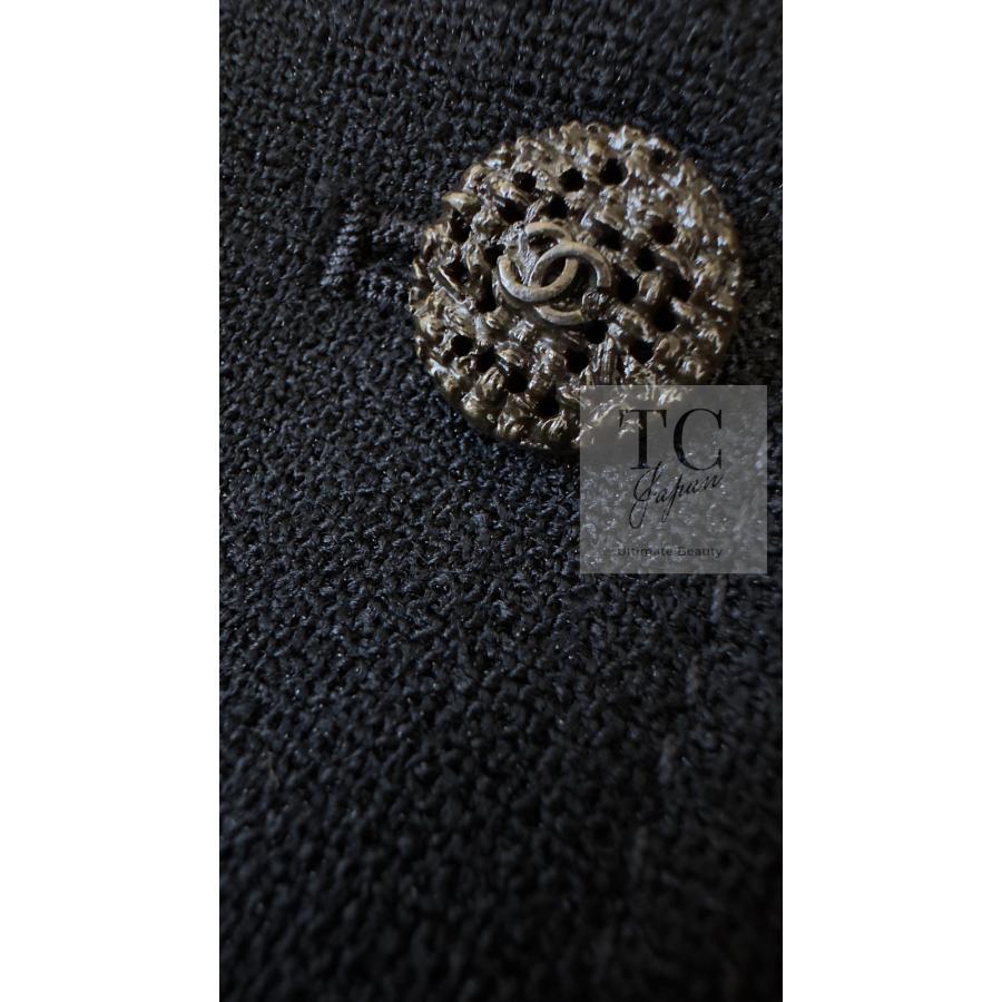 CHANEL（シャネル） ブルゾン ジャケット ブラック CC ロゴ ライダース