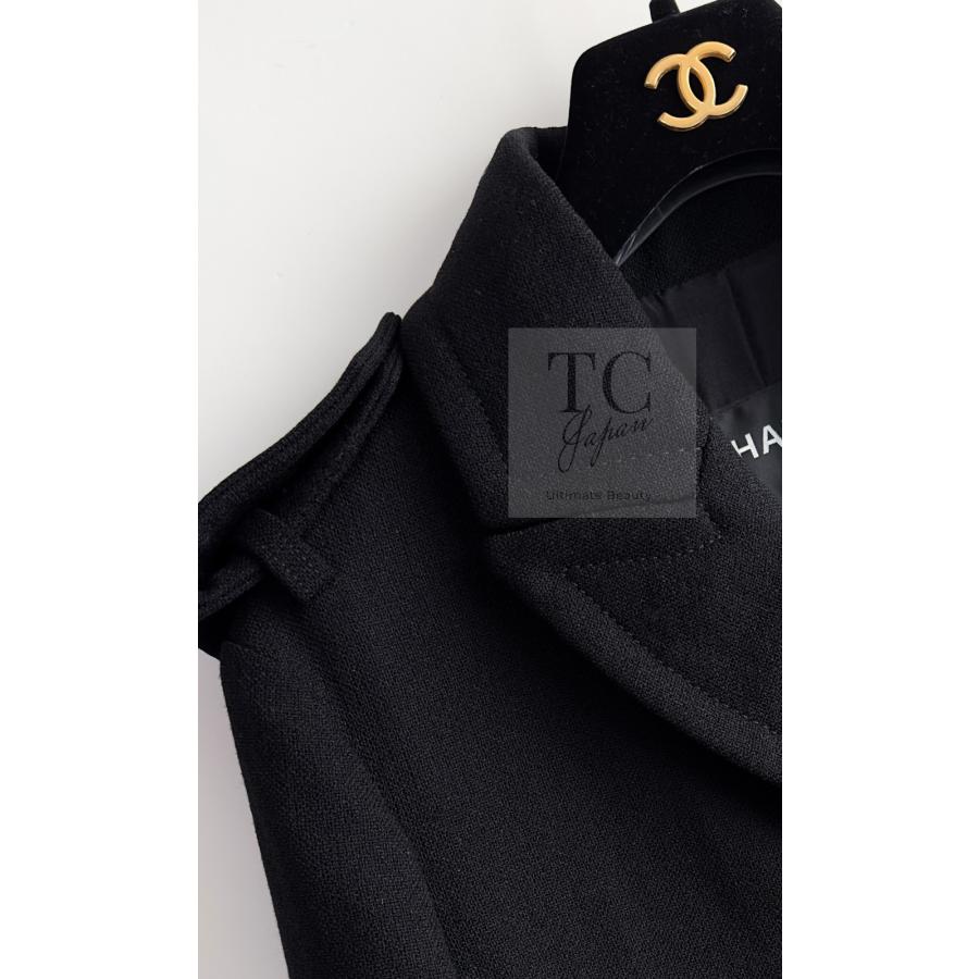 CHANEL（シャネル） ブルゾン ジャケット ブラック CC ロゴ ライダース