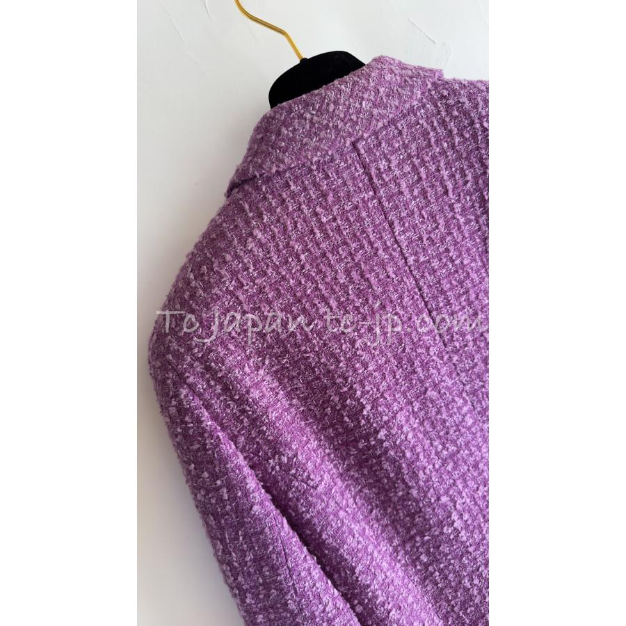 CHANEL シャネル ジャケット ラベンダーパープル ヴィンテージ ナオミ  