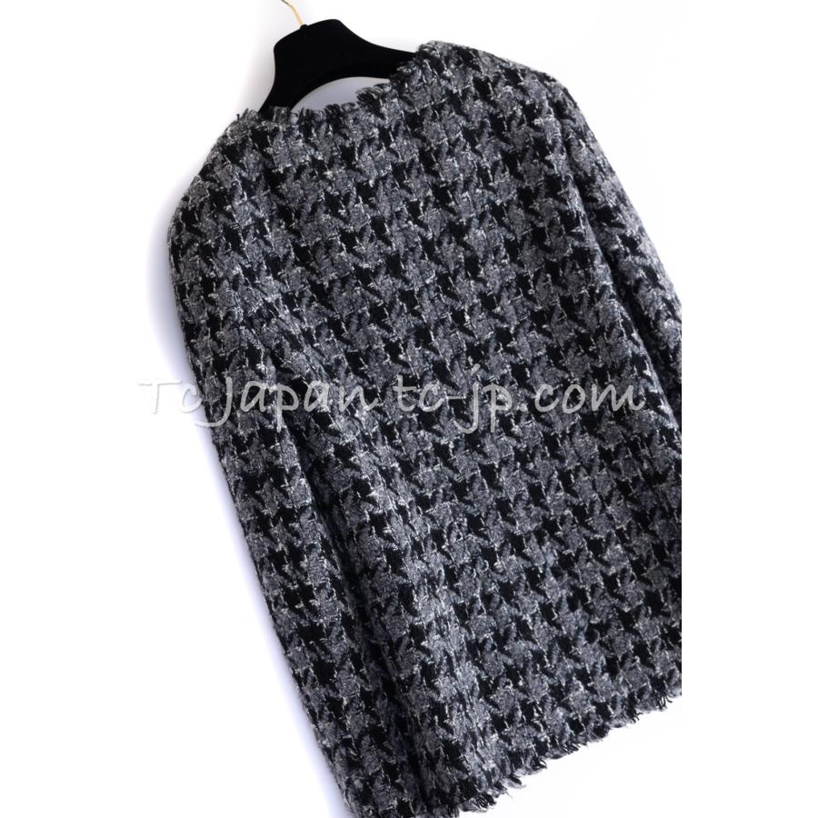 CHANEL シャネル ジャケット 貴重で珍しい! グレー ブラック CHANEL シャネル ジャケット 貴重で珍しい! グレー ブラック