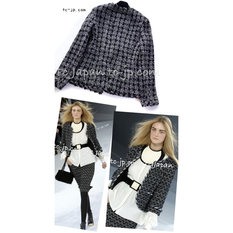 CHANEL（シャネル） ジャケット 貴重で珍しい! グレー ブラック 千鳥格 