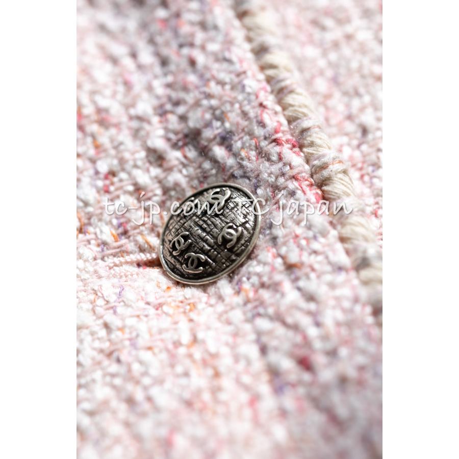 CHANEL シャネル ジャケット ほんのり桜さくらカラー ピンク CHANEL シャネル ジャケット ほんのり桜さくらカラー ピンク