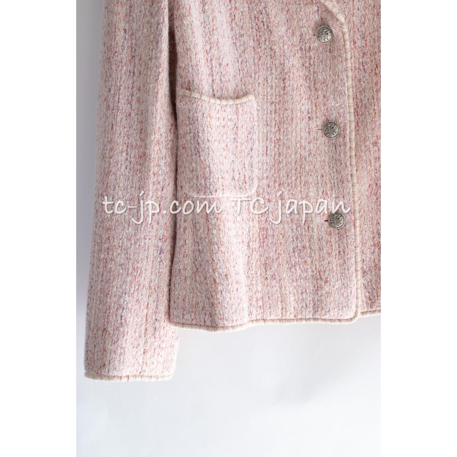 CHANEL シャネル ジャケット ほんのり桜さくらカラー ピンク CHANEL シャネル ジャケット ほんのり桜さくらカラー ピンク