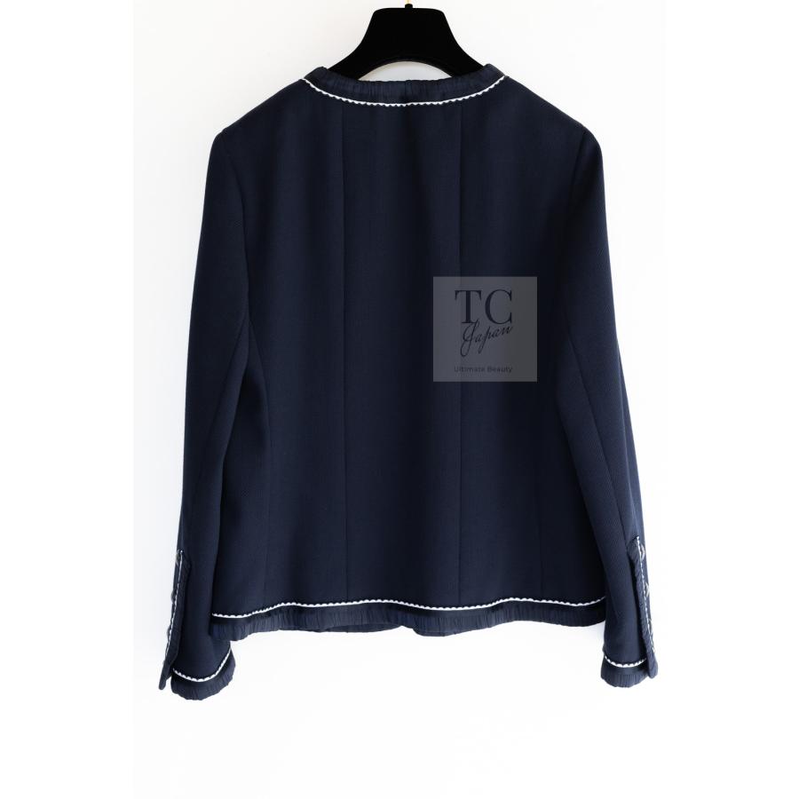 CHANEL（シャネル） ジャケット スーツ ネイビー 