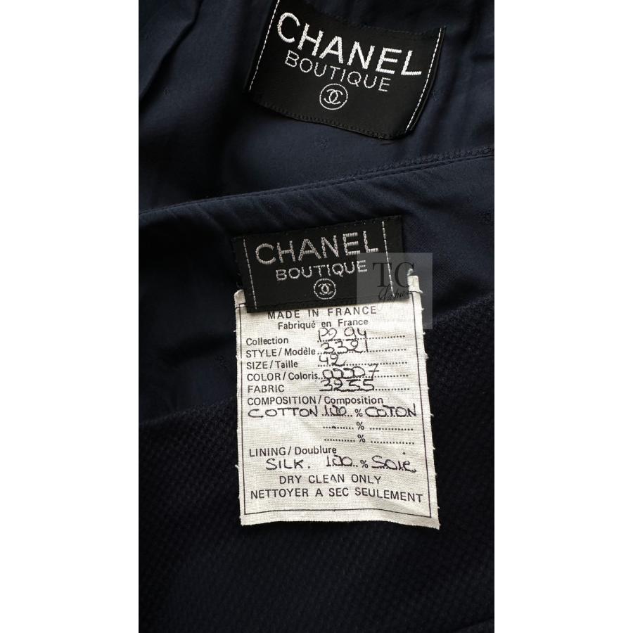 CHANEL（シャネル） ジャケット スーツ ネイビー 