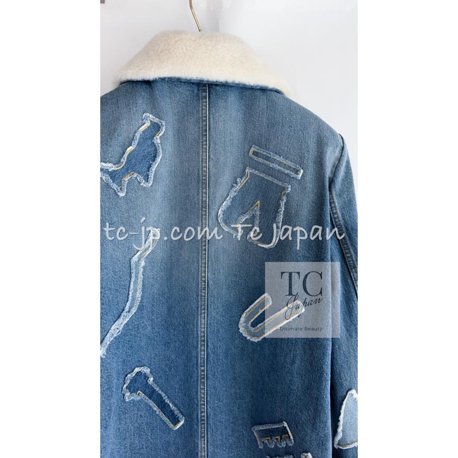 CHANEL シャネル ジャケット コート 144万 2019 ブルーデニム CHANEL シャネル ジャケット コート 144万 2019 ブルーデニム