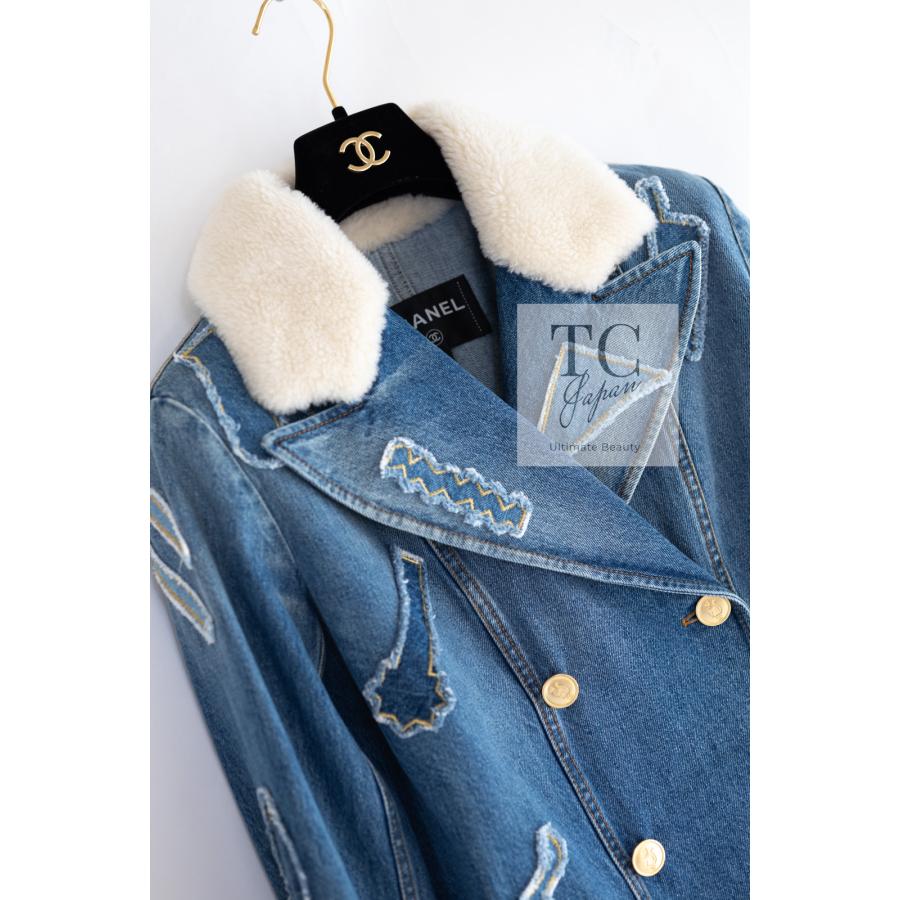 CHANEL シャネル ジャケット コート 144万 2019 ブルーデニム CHANEL シャネル ジャケット コート 144万 2019 ブルーデニム