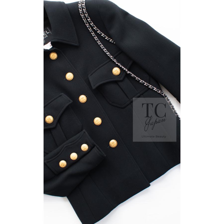 CHANEL（シャネル） ヴィンテージ ジャケット スーツ ブラック ウール