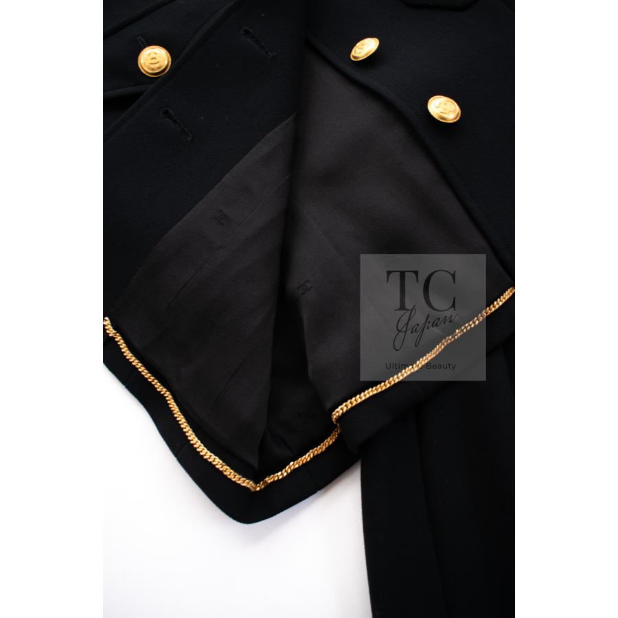 CHANEL（シャネル） ヴィンテージ ジャケット スーツ ブラック ウール