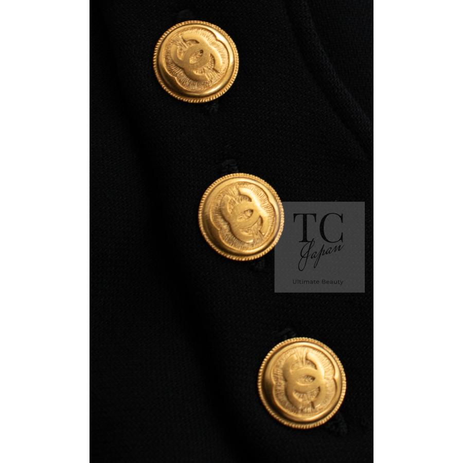 CHANEL（シャネル） ヴィンテージ ジャケット スーツ ブラック ウール