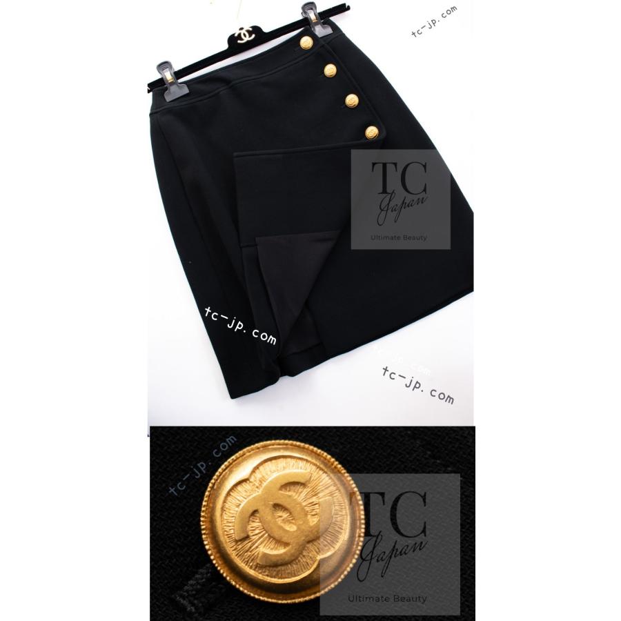 CHANEL（シャネル） ヴィンテージ ジャケット スーツ ブラック ウール