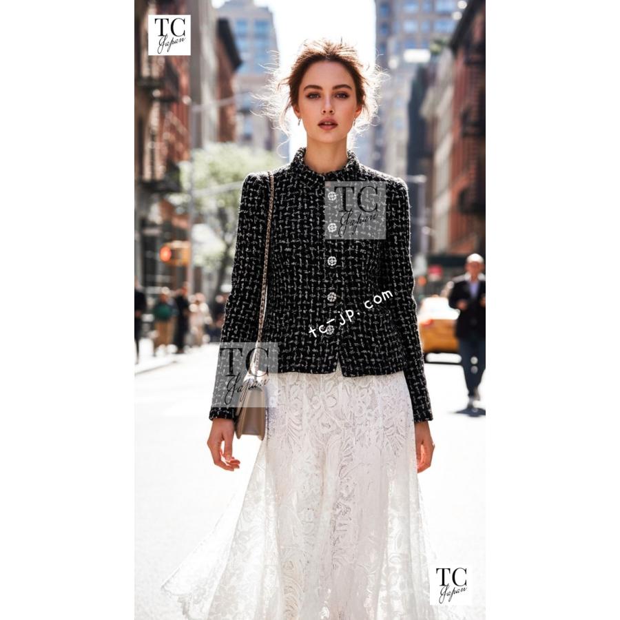 CHANEL（シャネル） ジャケット CHANEL 2022 ブラック ベージュ ウール
