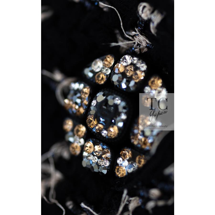 CHANEL（シャネル） ジャケット CHANEL 2022 ブラック ベージュ ウール